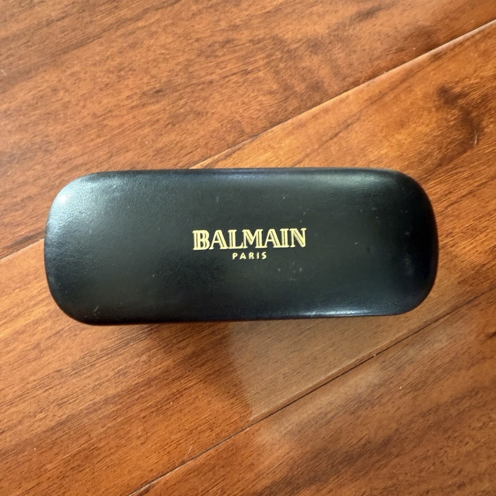 Balmain Paris Unisex Black Sunglasses Prescription Glasses Hard Shell Case Cover